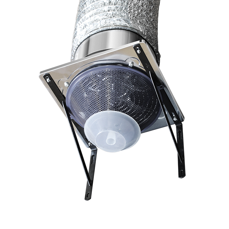 Square Range Hood s držiakom, jednoduchá a výkonná kapucňa s kapucňou s držiakom na použitie v domácnosti