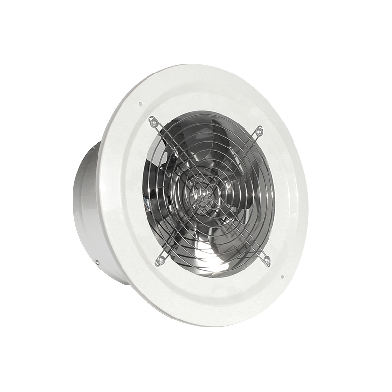 Predné a zadné okrúhle ventilátor tichého ventilácie, ventilátor na okrúhly výfuk na stene