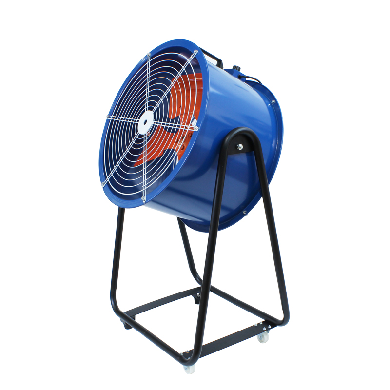Typ mobilnej stanice Pohyblivý spodný rám axiálny prietok ventilátora